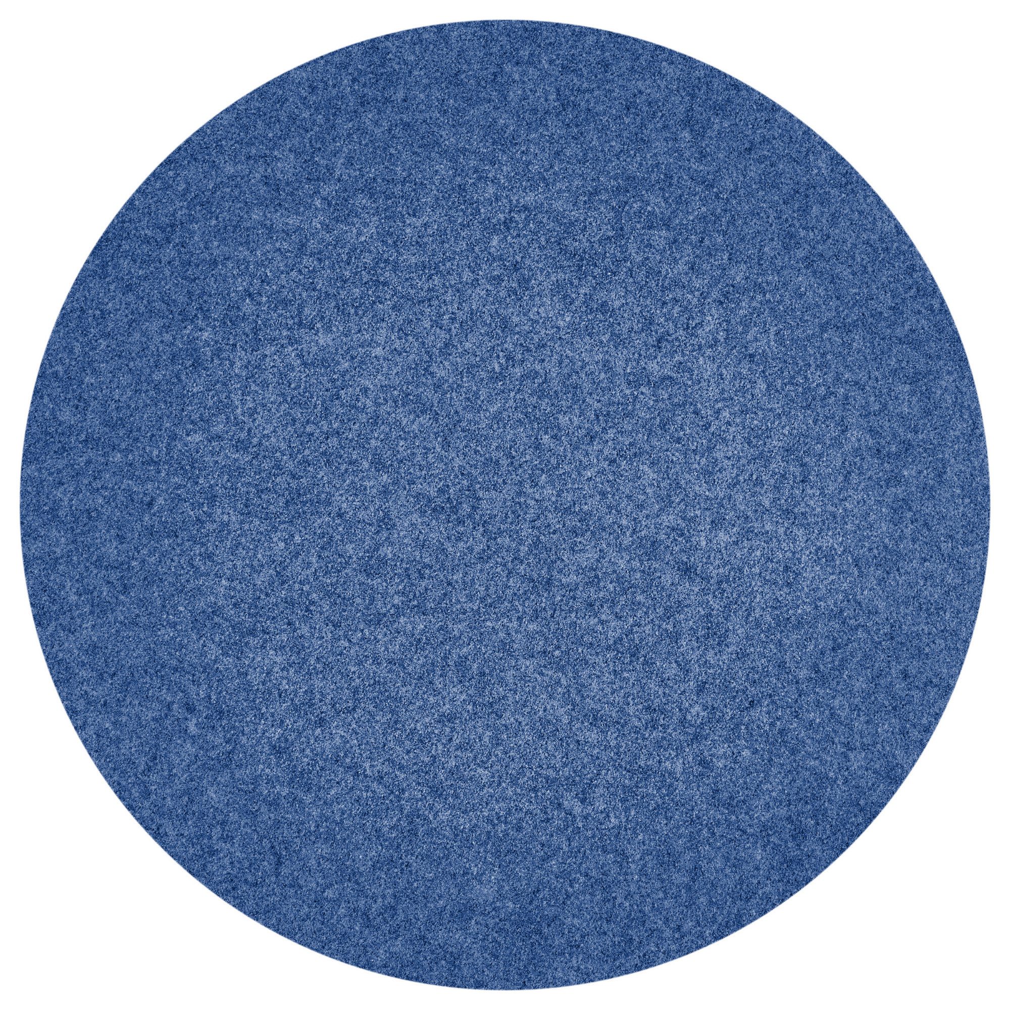 Andiamo Kunstrasen Field, Made in Belgium, rund, Höhe: 4 mm, Rasenteppich aus Nadelfilz, mit Noppen, für Balkon & Terrasse