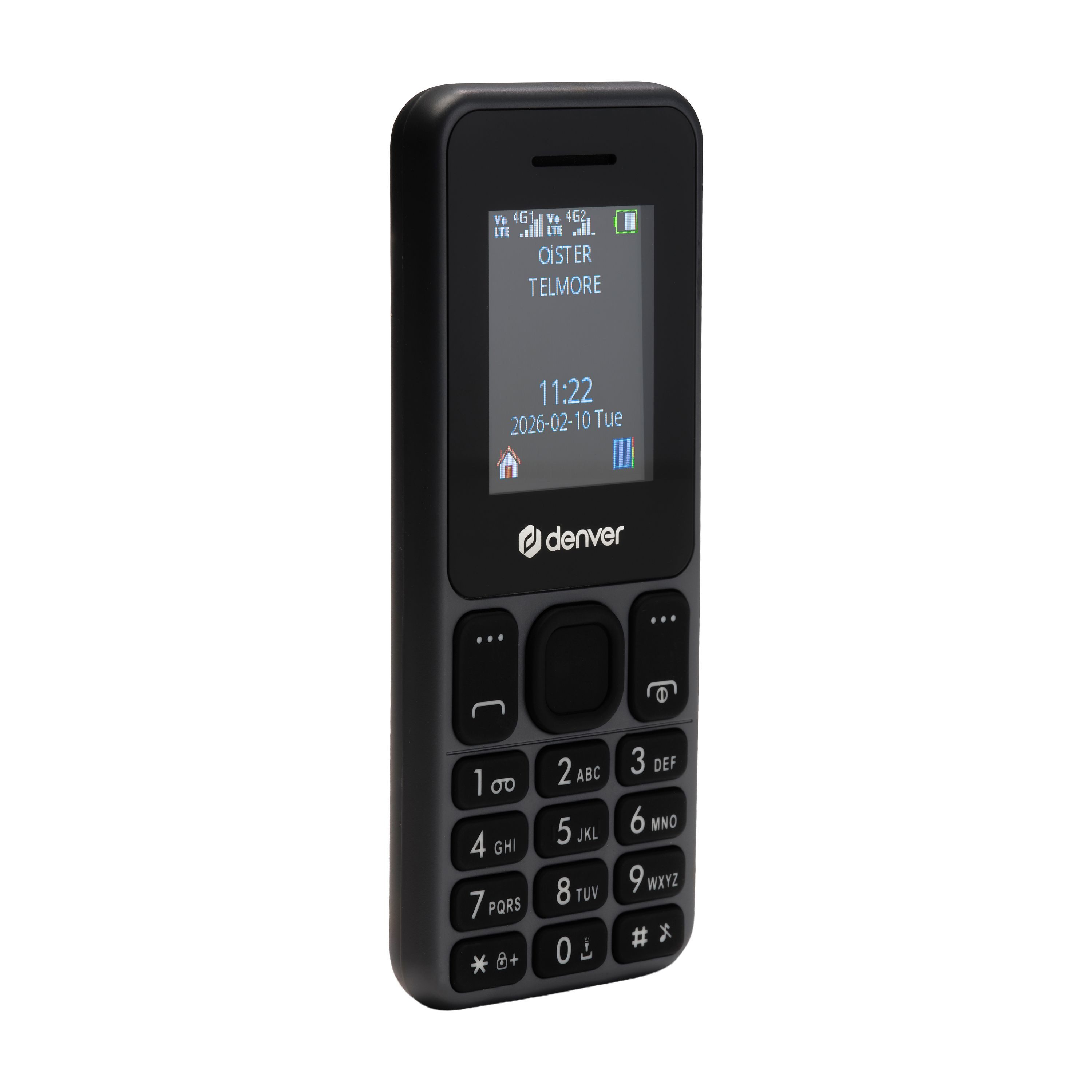 Denver Seniorenhandy (1 Zoll, Dual-SIM, Bluetooth, FM-Radio, Taschenlampe, 4G/3G/2G) – Bild 3 von 5