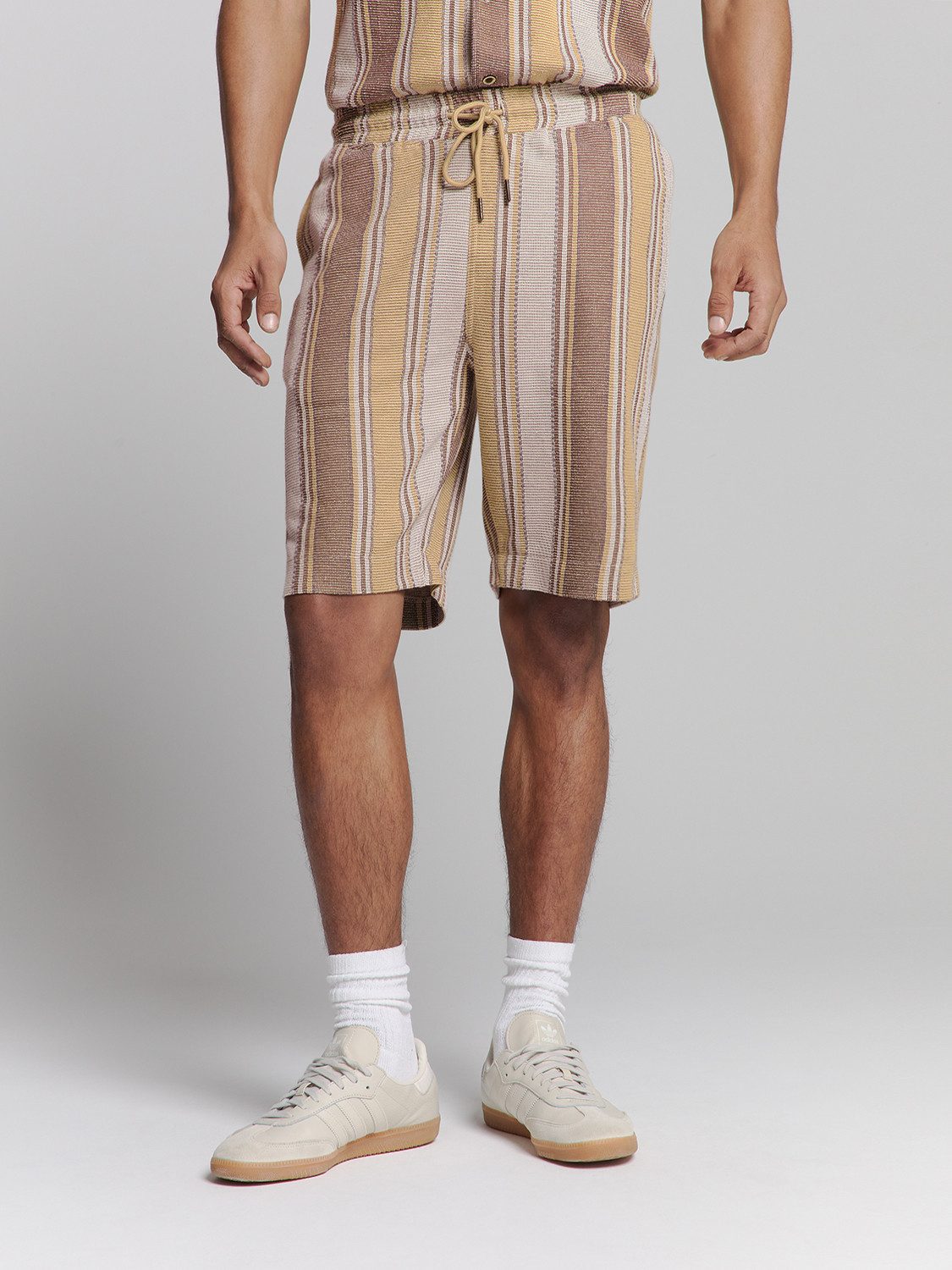 NO EXCESS Chinohose No Excess Jersey-Shorts