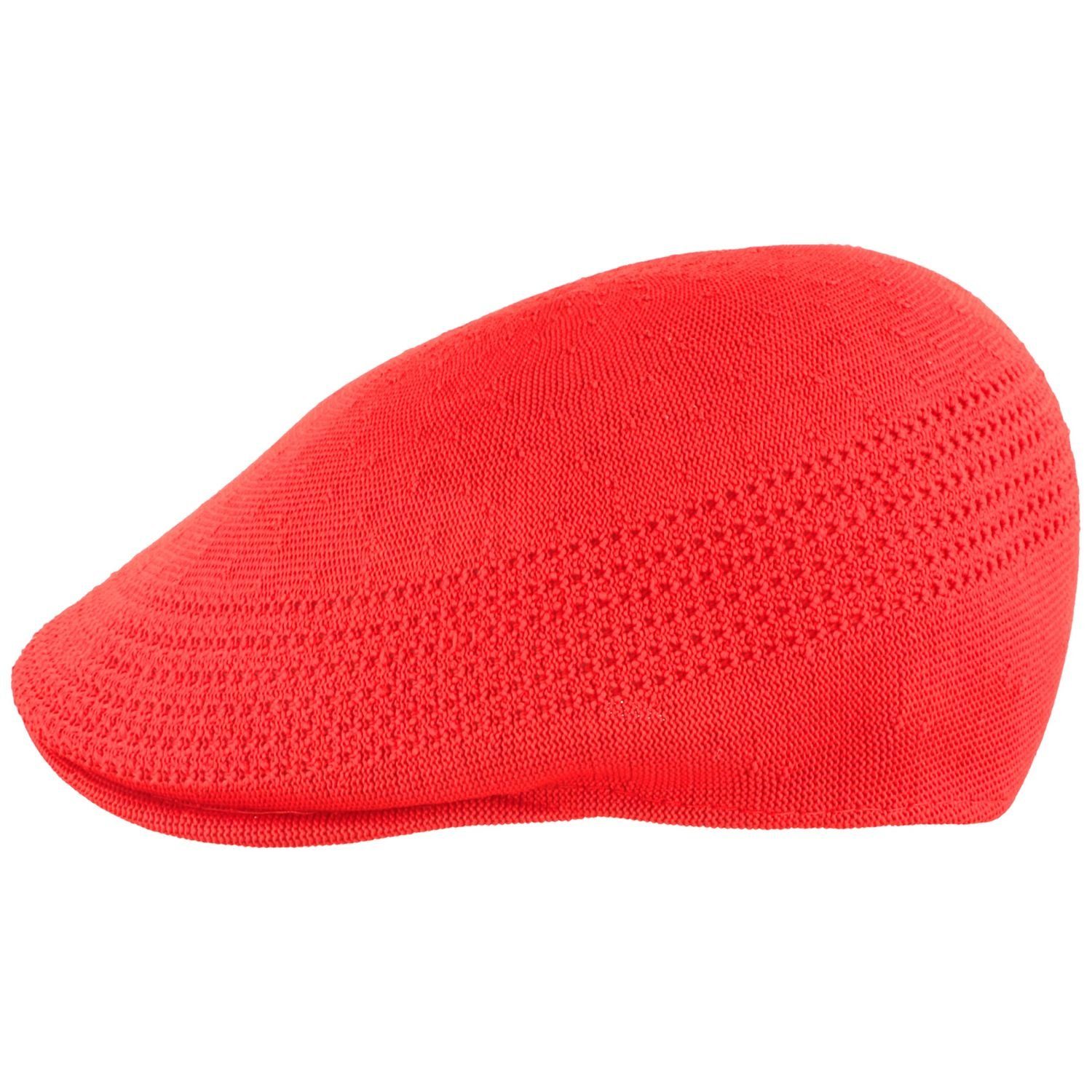 leicht, 507 luftig Ventair Flatcap SC613-rot Kangol Schiebermütze Tropic