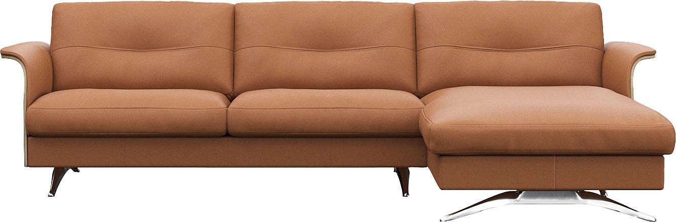 FLEXLUX Ecksofa Glow bequem und komfortabel durch hochwertigen Sitzaufbau, L-Form, Modernes skandinavisches Design