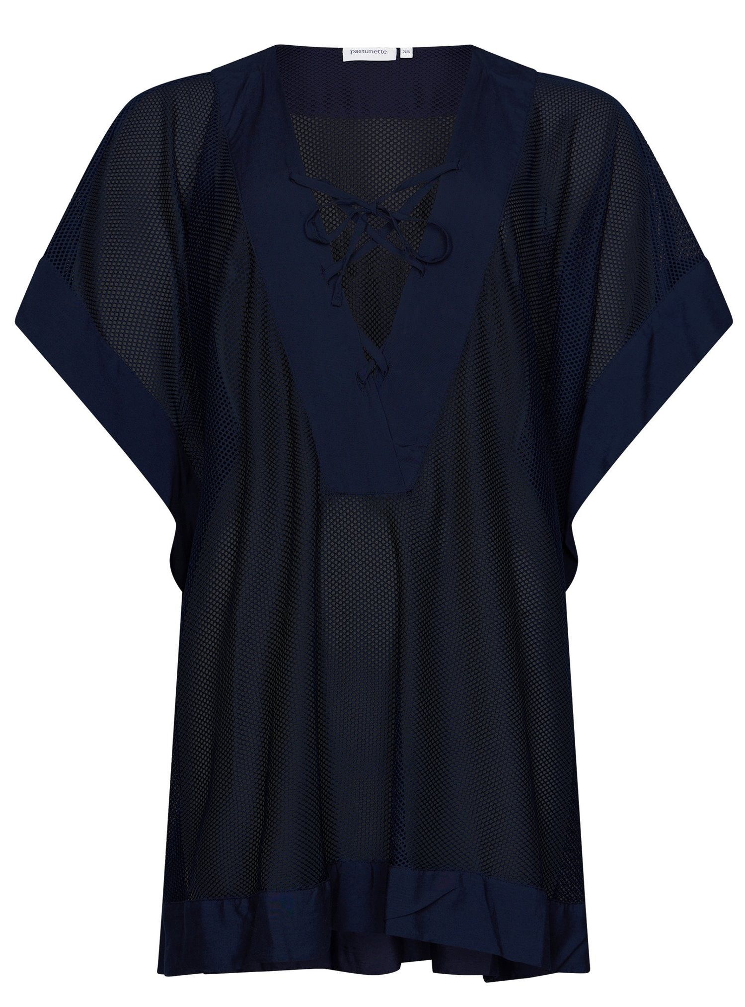 Pastunette Strandkleid Damen Strand Poncho Kaftan (1-tlg) Netz Optik günstig online kaufen