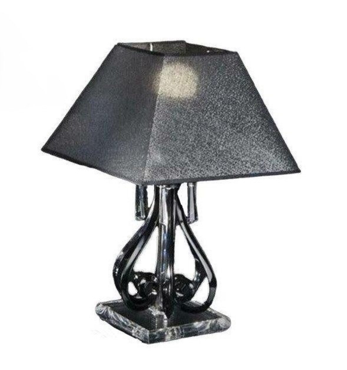 JVmoebel Schreibtischlampe Tischleuchte Antik Stil Tisch Lampe Kristall Leuchte, Ersatzlampe, Warmweiß, Made in Europa