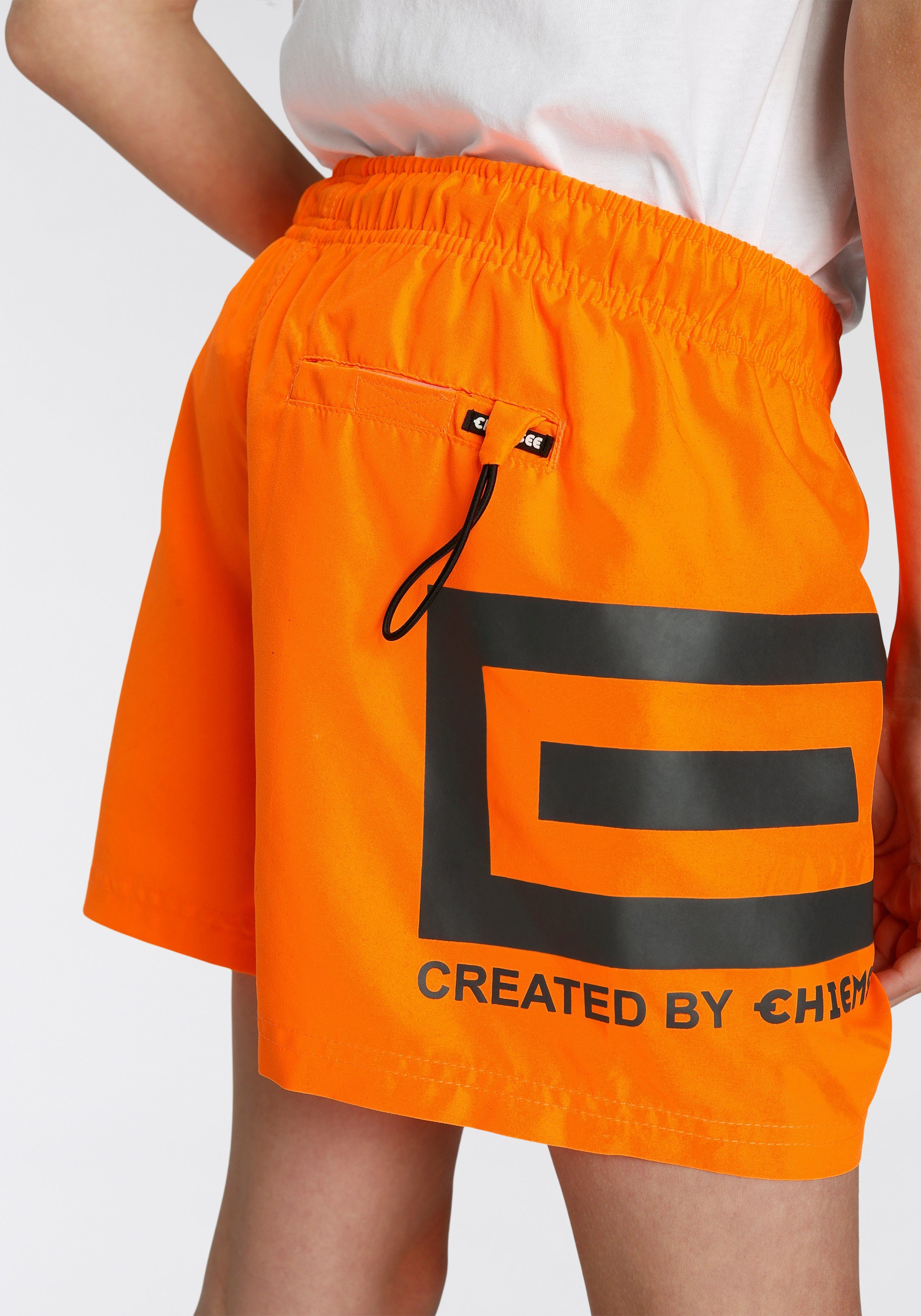 für Badeshorts Chiemsee orange Kinder