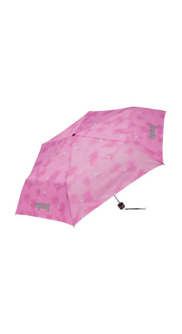 ergobag Taschenregenschirm Regenschirm, mit reflektierenden Details