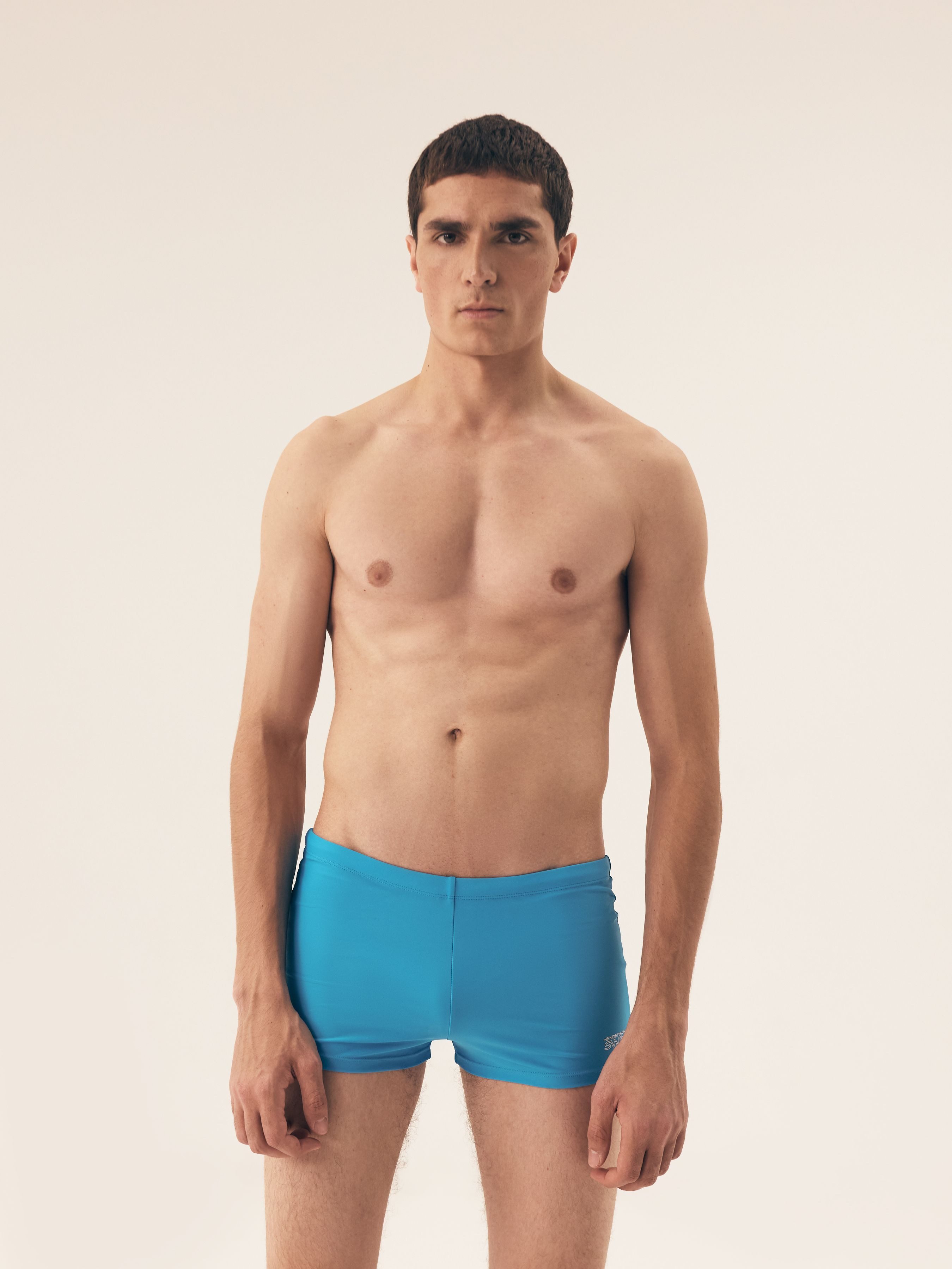 Henderson Boxer-Badehose Leichte Badeboxer aus elastischem Polyamid Mix mit Innenslip Rock (1-St)