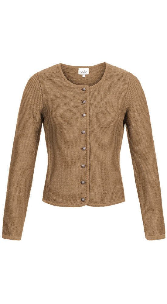 Strickjacke Trachtenstrickjacke Langarm Natur Nübler Nübler von Anni in