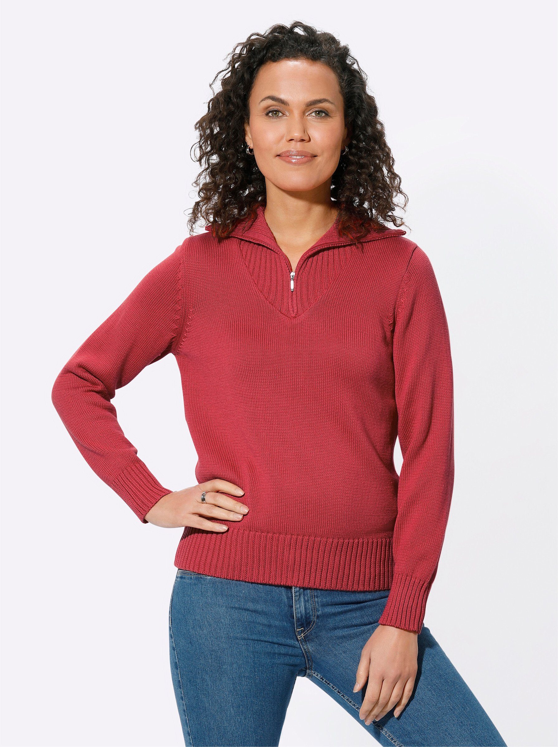 Witt Strickpullover Troyer . günstig online kaufen