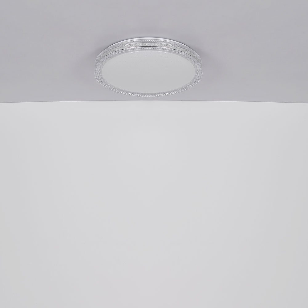 Deckenleuchte, Kristalllampe Küchenlampe klar Deckenlampe LED Deckenleuchte Globo LED
