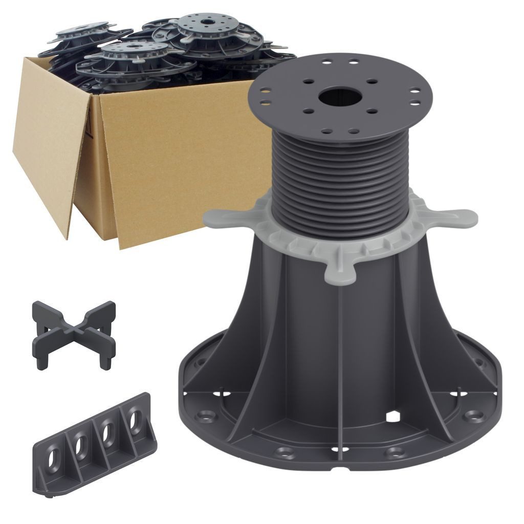 Trevendo Terrassendielen Trevendo Universal Stelzlager Sparpakete, (16-St)
