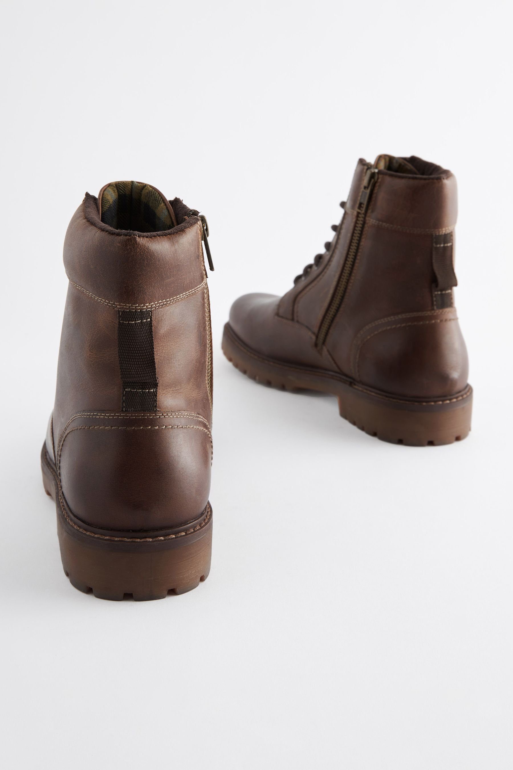 Brown Next Leder (1-tlg) Stiefel aus Arbeitsstiefel