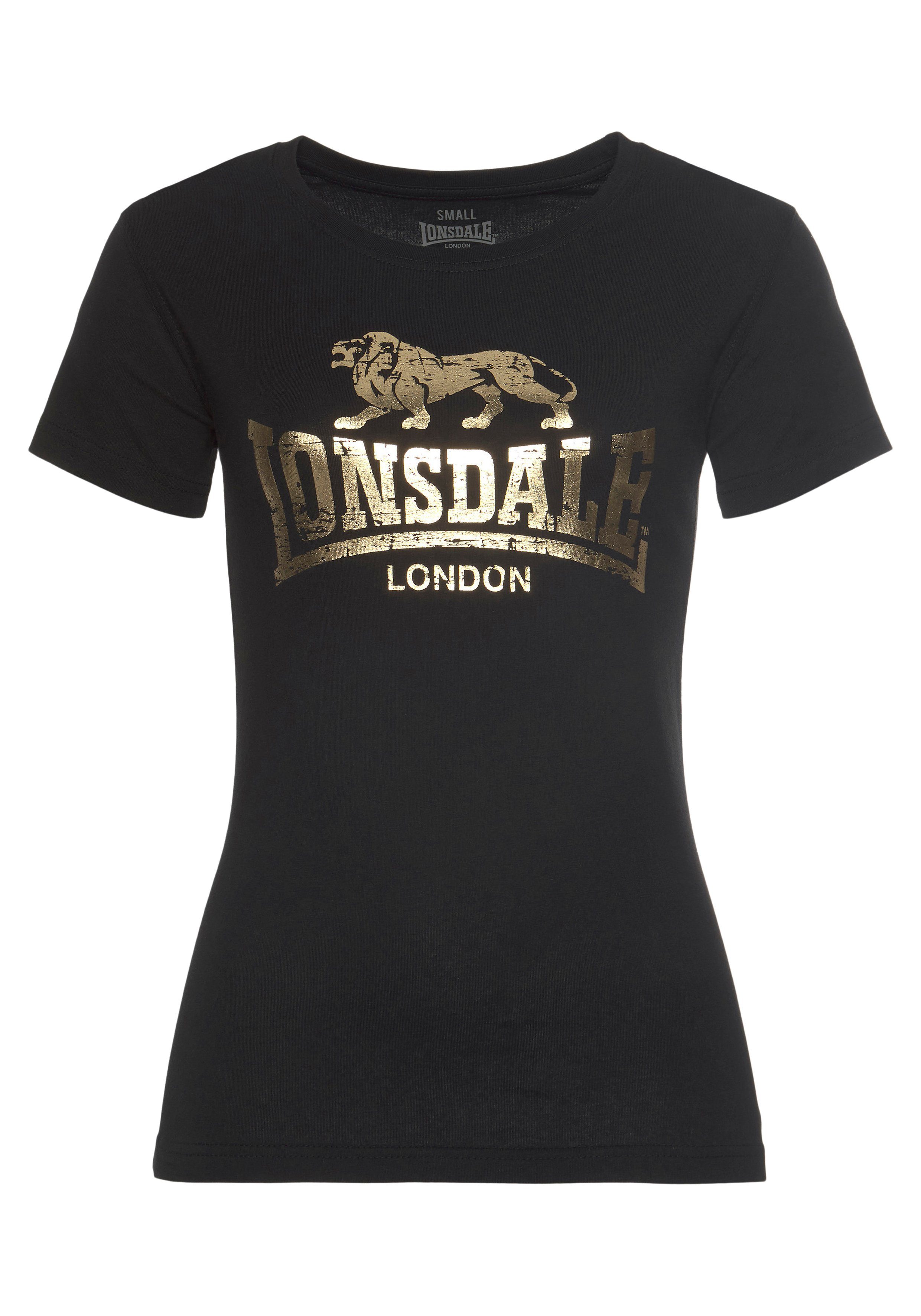 Lonsdale BANTRY T-Shirt black