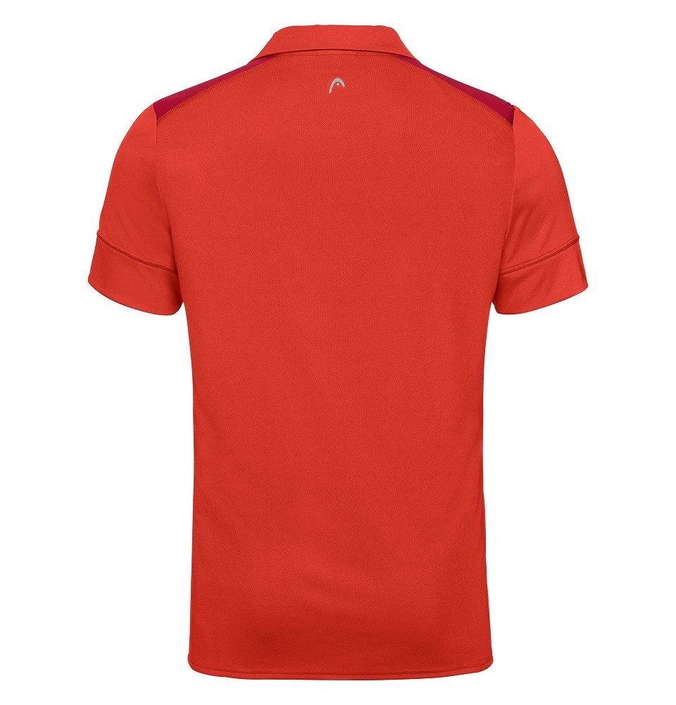 Head Poloshirt Golden Slam 2019 orange/rot Herren