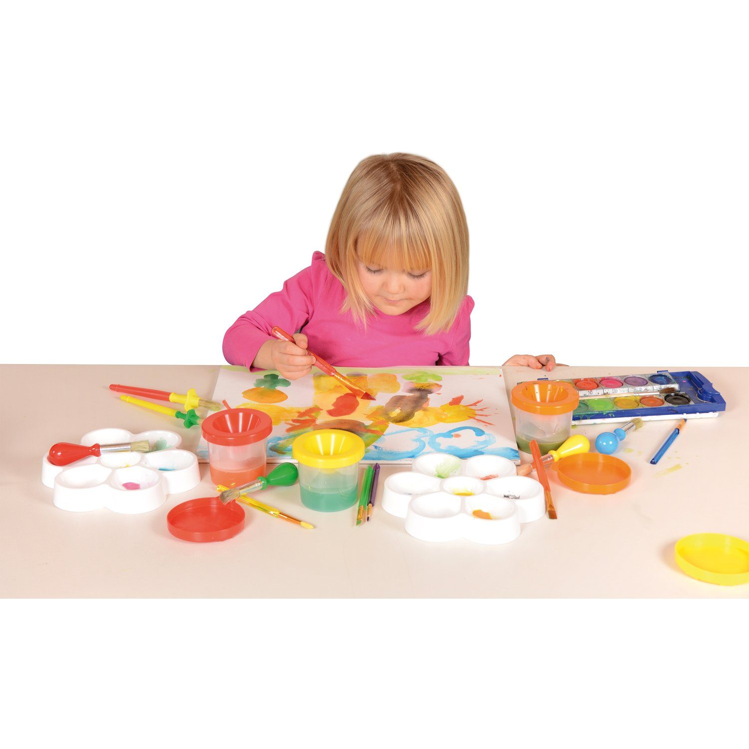 EDUPLAY Experimentierkasten Pinselbecher 10er Set