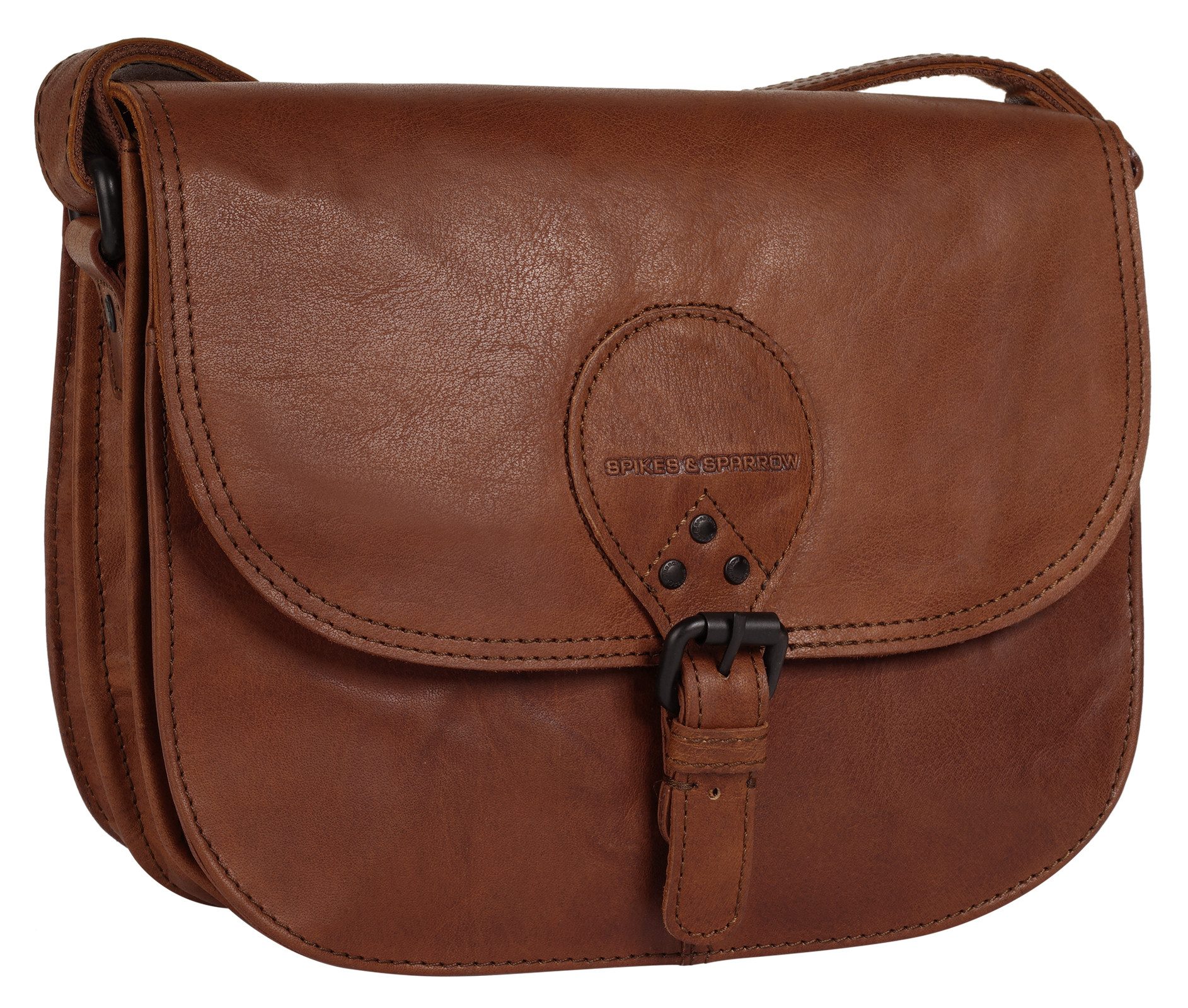 Spikes & Sparrow Umhängetasche, echt Leder günstig online kaufen