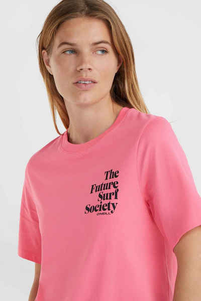 O'Neill T-Shirt O´NEILL T-Shirt Futur Surf Society Pink