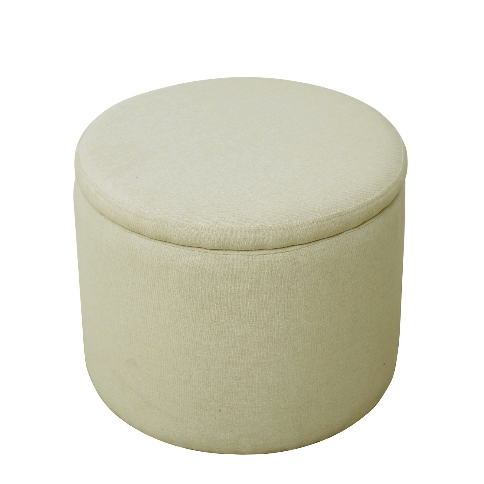 SVITA Hocker AMBER, Mit Stauraum, Sitzhocker, mit abnehmbarem Deckel, Ø 44 günstig online kaufen