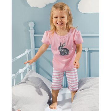 Erwin Müller Pyjama Kinder-Shorty Single-Jersey Streifen: Hose, gestric