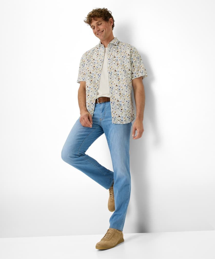 Brax 5-Pocket-Jeans BRAX CADIZ U bright sea water used 7953720 81-7148-27 - ULTRALIGHT