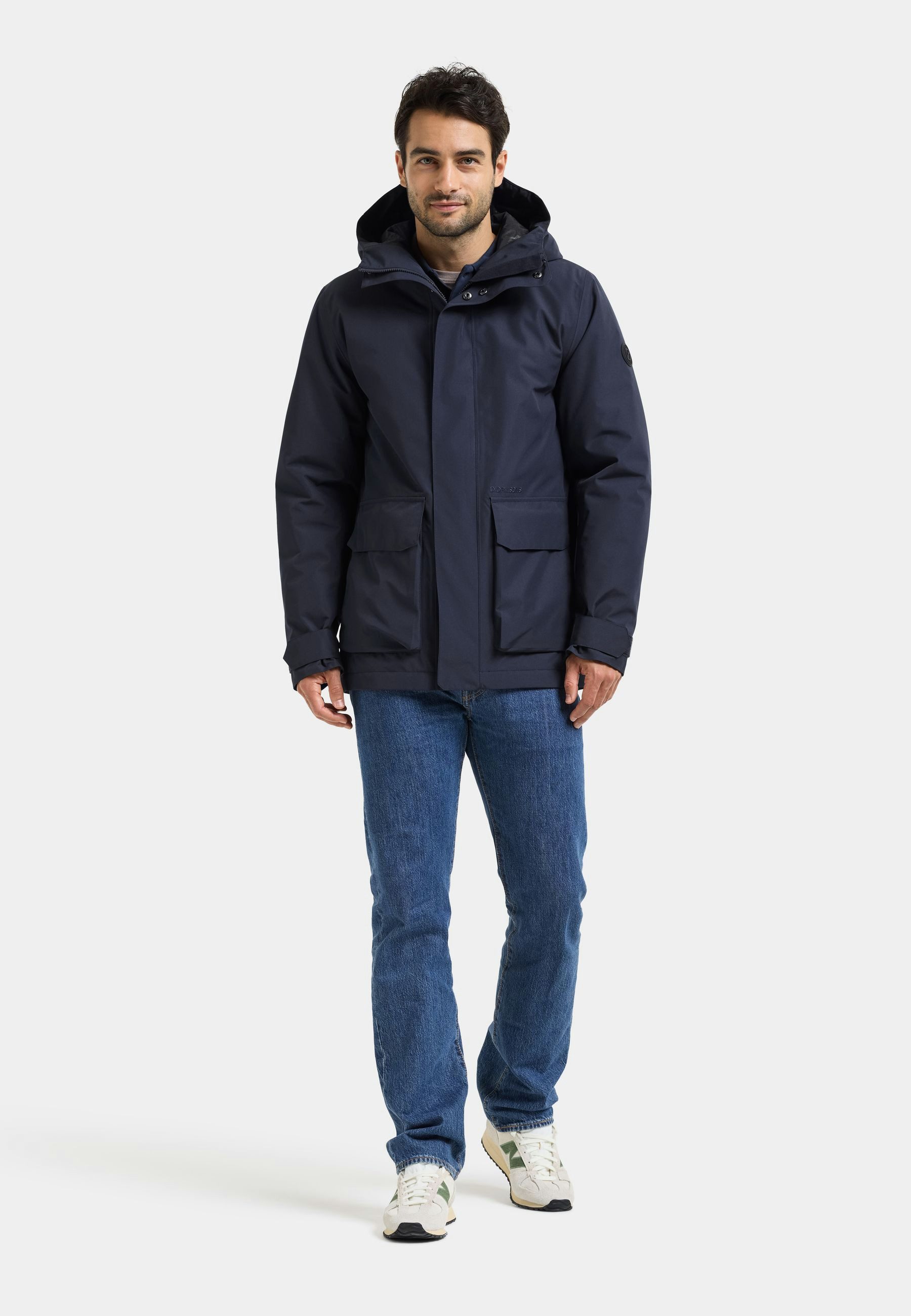 Didriksons Winterjacke Herren Winterparka Wasserdicht LIAM mit Kapuze mit Taschen