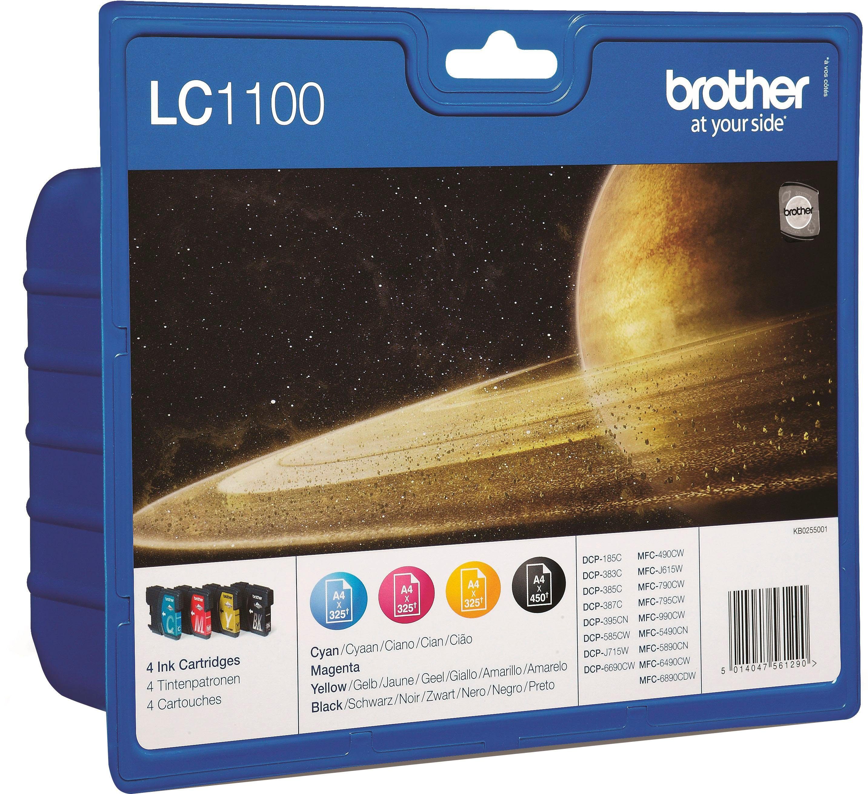 Image of Brother »LC1100 TINTE VALUEPACK« Tintenpatrone