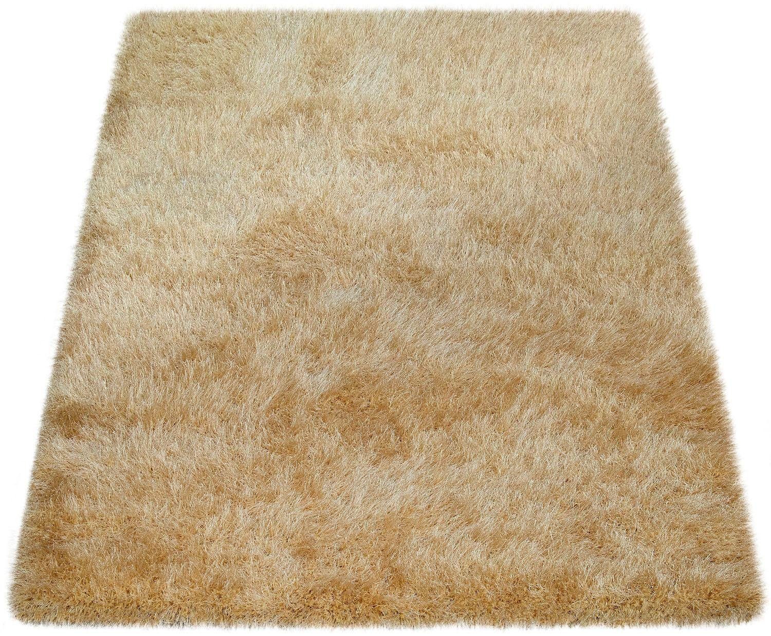 Hochflor Teppich Glamour 300 Paco Home Rechteckig Hohe 70 Mm Shaggy Mit Weichem Glanz Garn Uni Farben Wohnzimmer Online Kaufen Otto