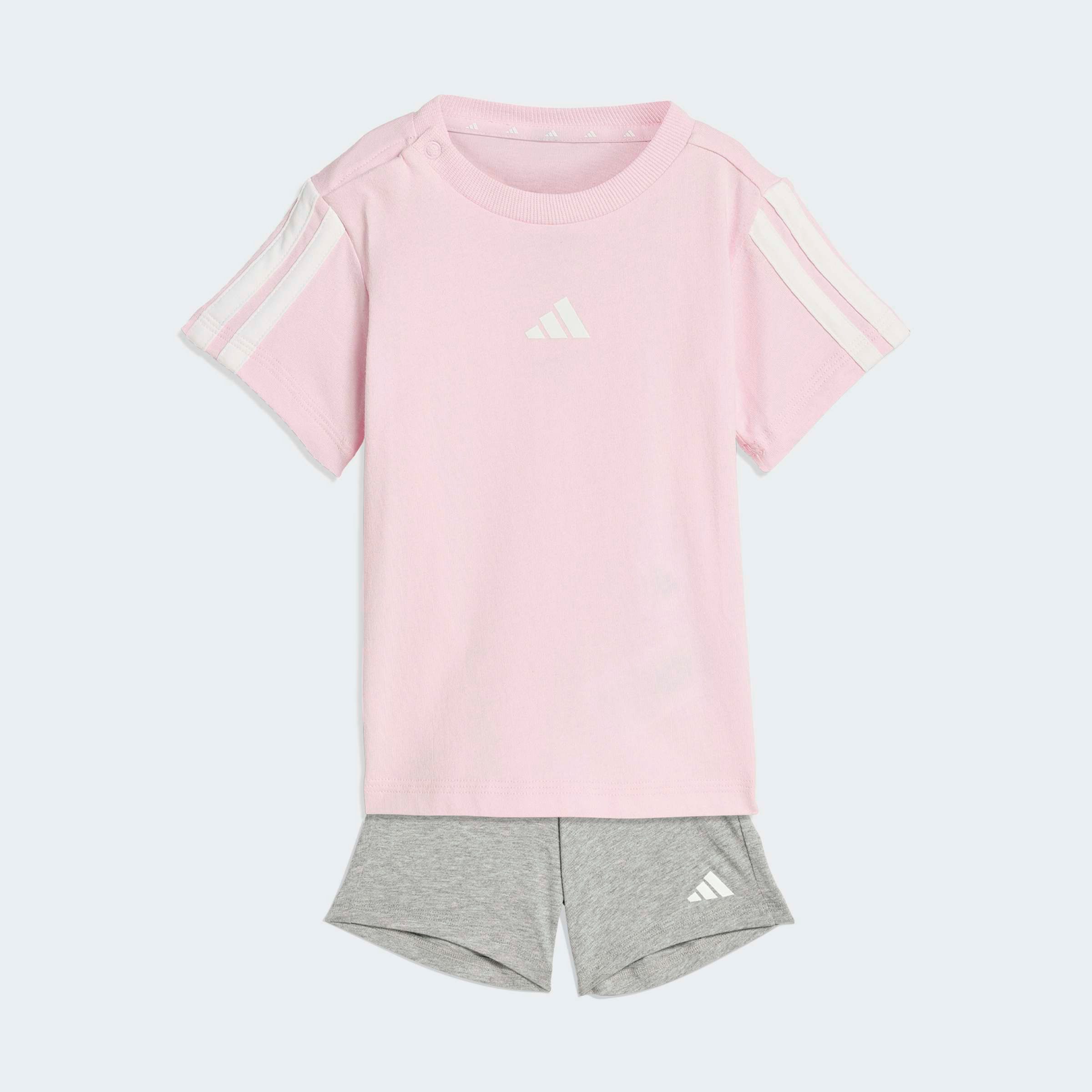 adidas Sportswear Trainingsanzug ESSENTIALS KIDS -SET (2-tlg), für Babys, zweiteiliges Set, aus Baumwolle