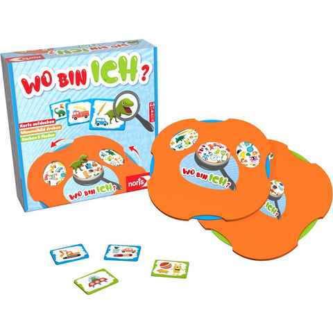 Noris Spiel, Familienspiel Wo bin ich?, Made in Germany