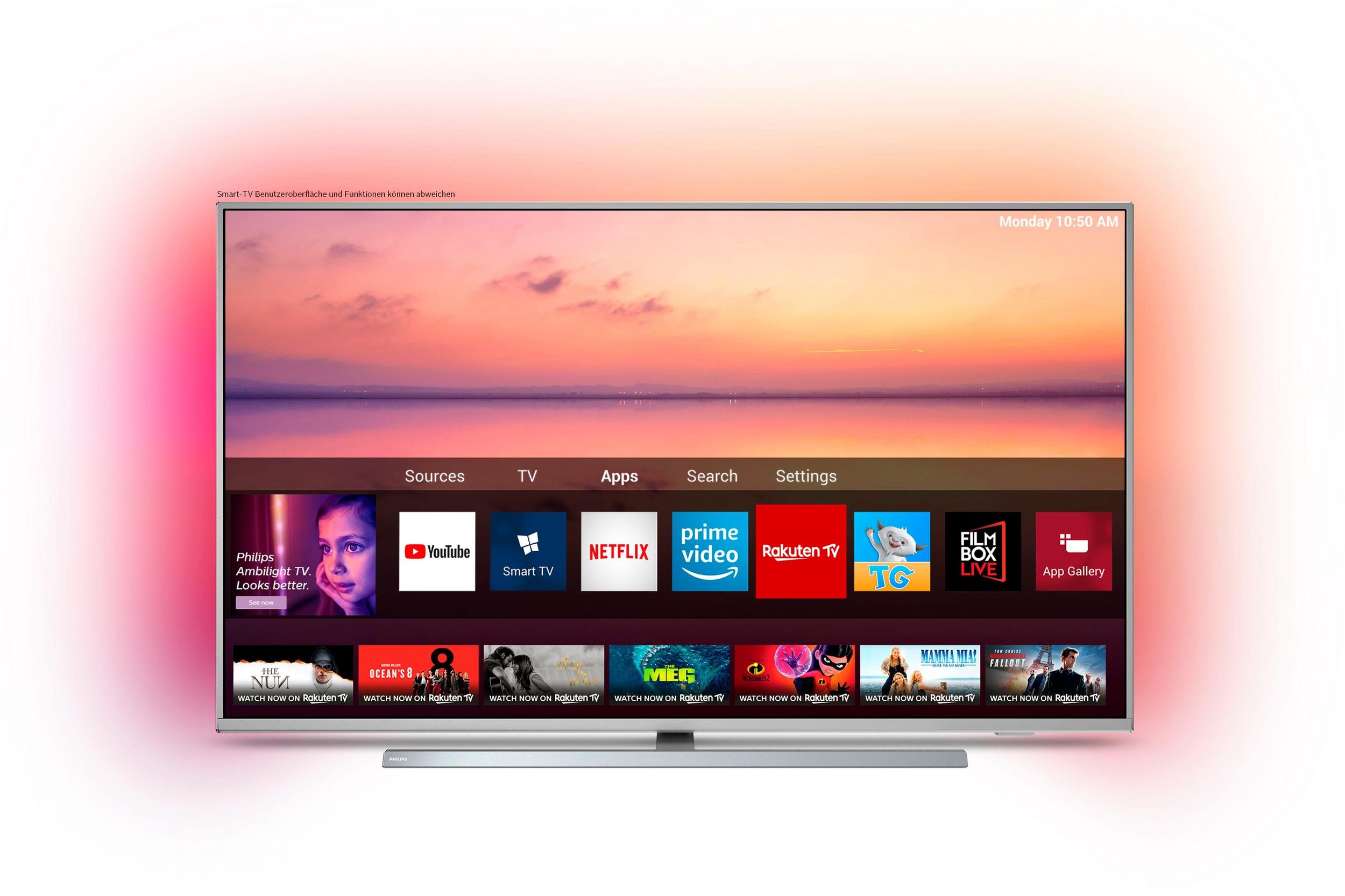 Philips 55PUS6804 LED-Fernseher - Philips