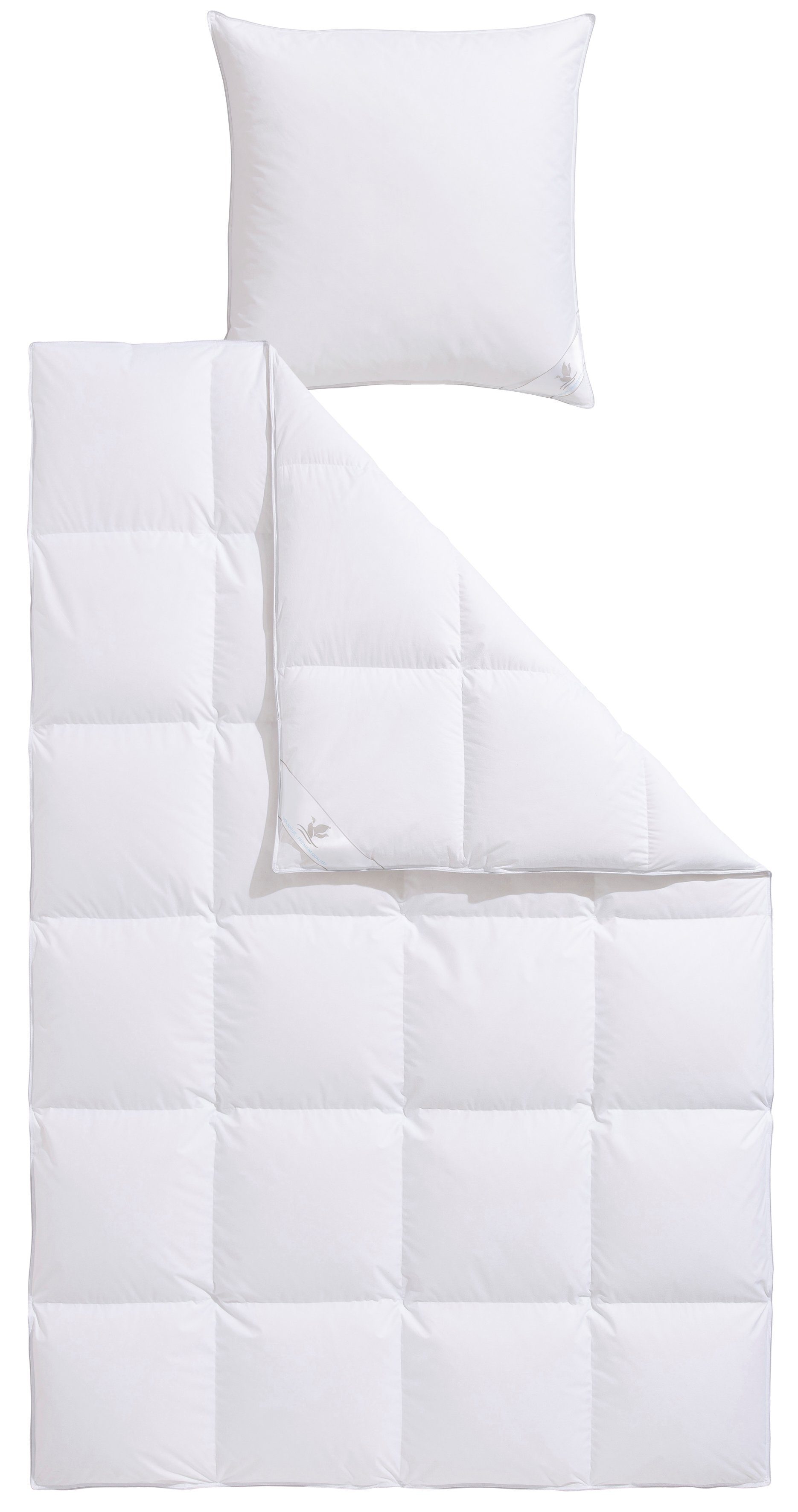 Otto Keller Daunenbettdecke + Kopfkissen Star, Decke mit Kissen, verschiede günstig online kaufen