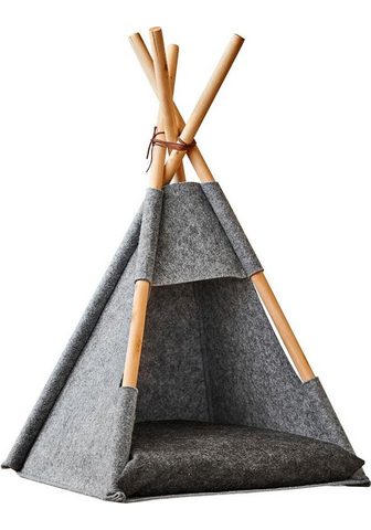 ZELLER PRESENT Tierhaus "Katzenzelt Tipi"