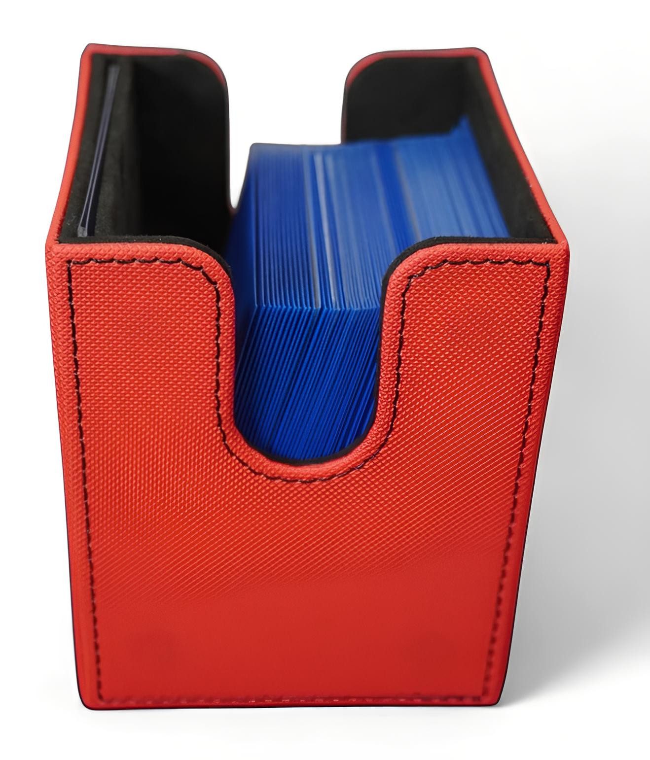 Sammelkarte Collectors Concept Deck Box Side Window 100+ Red