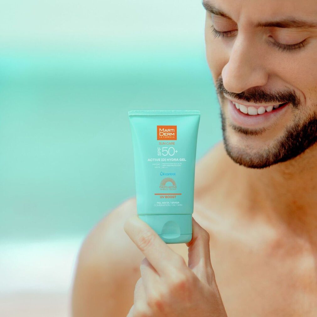 Martiderm Körperpflegemittel SUN CARE ACTIVE [D] HYDRA GEL Sonnenschutzgel SPF50+