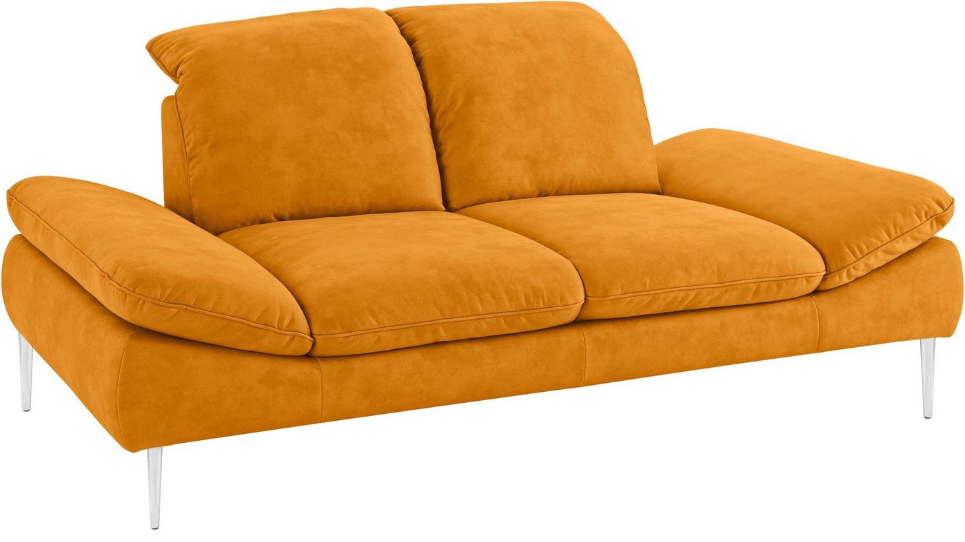 W.SCHILLIG 2-Sitzer »enjoy&MORE«, mit Sitztiefenverstellung, Füße silber matt, Breite 202 cm-HomeTrends