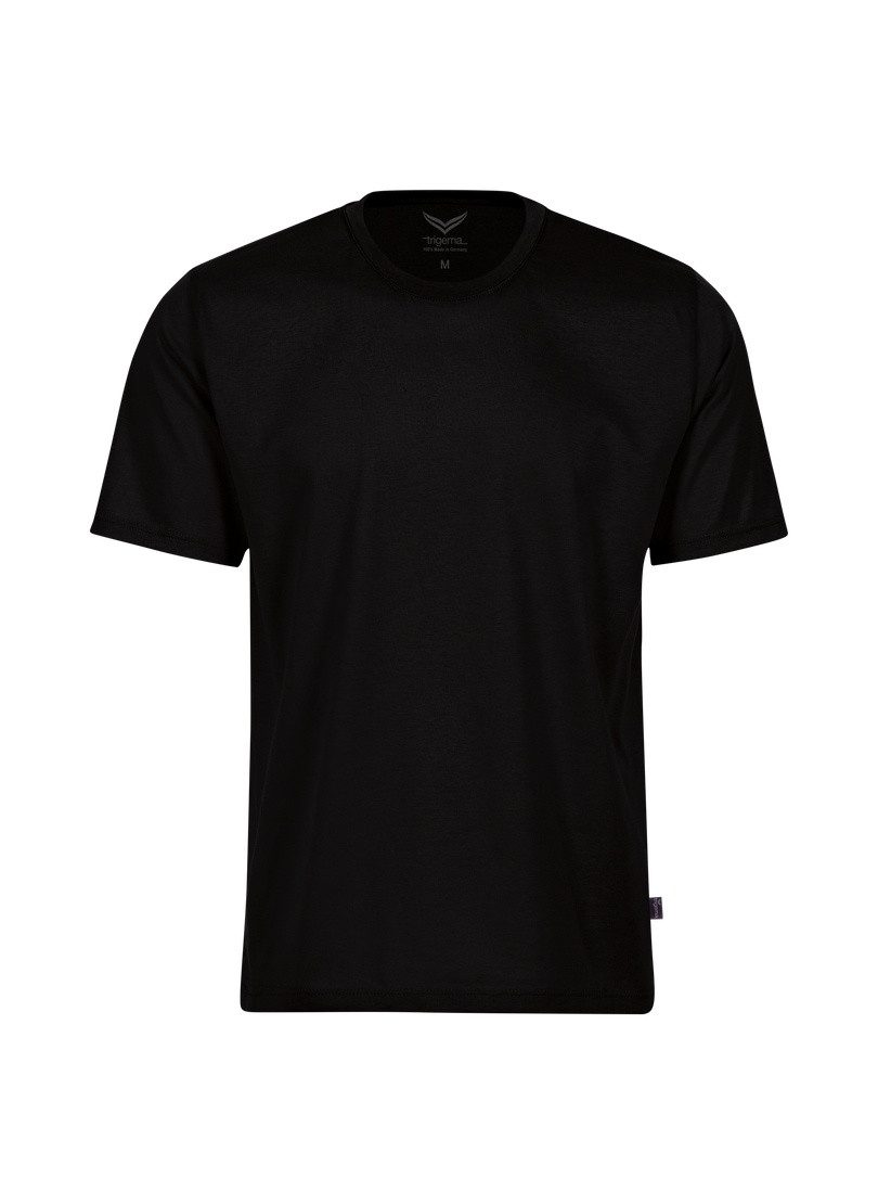 Trigema T-Shirt TRIGEMA T-Shirt aus 100% Baumwolle (1-tlg)