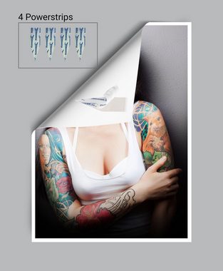 wandmotiv24 Poster Frau, Tattoo, Arm, Models (1 St), Wandbild, Wanddeko, Poster in versch. Größen