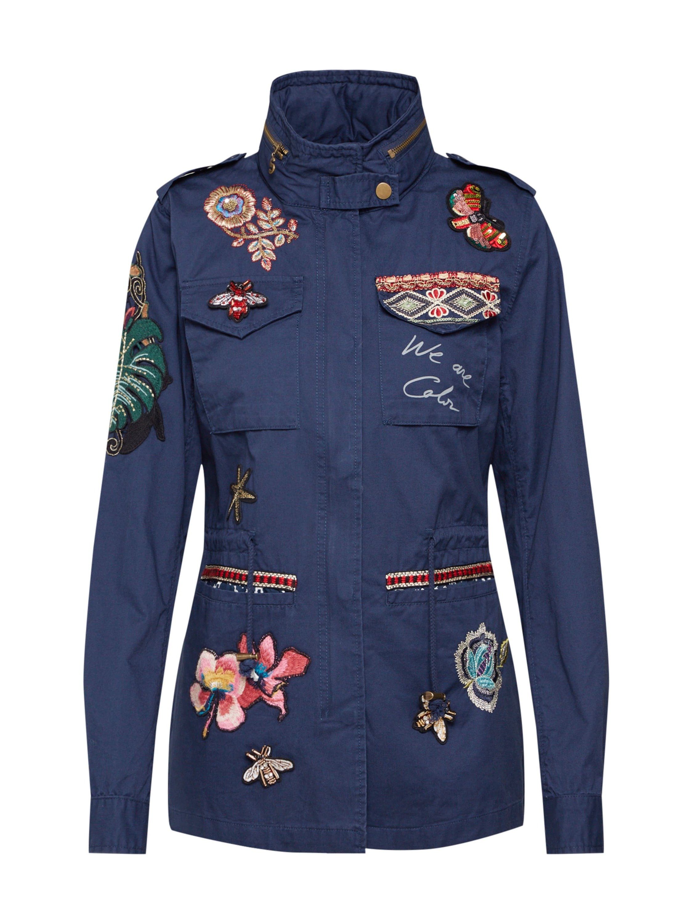delia« Reißverschluss Desigual Desigual Cargojacke »chaq 0X8nPwOk