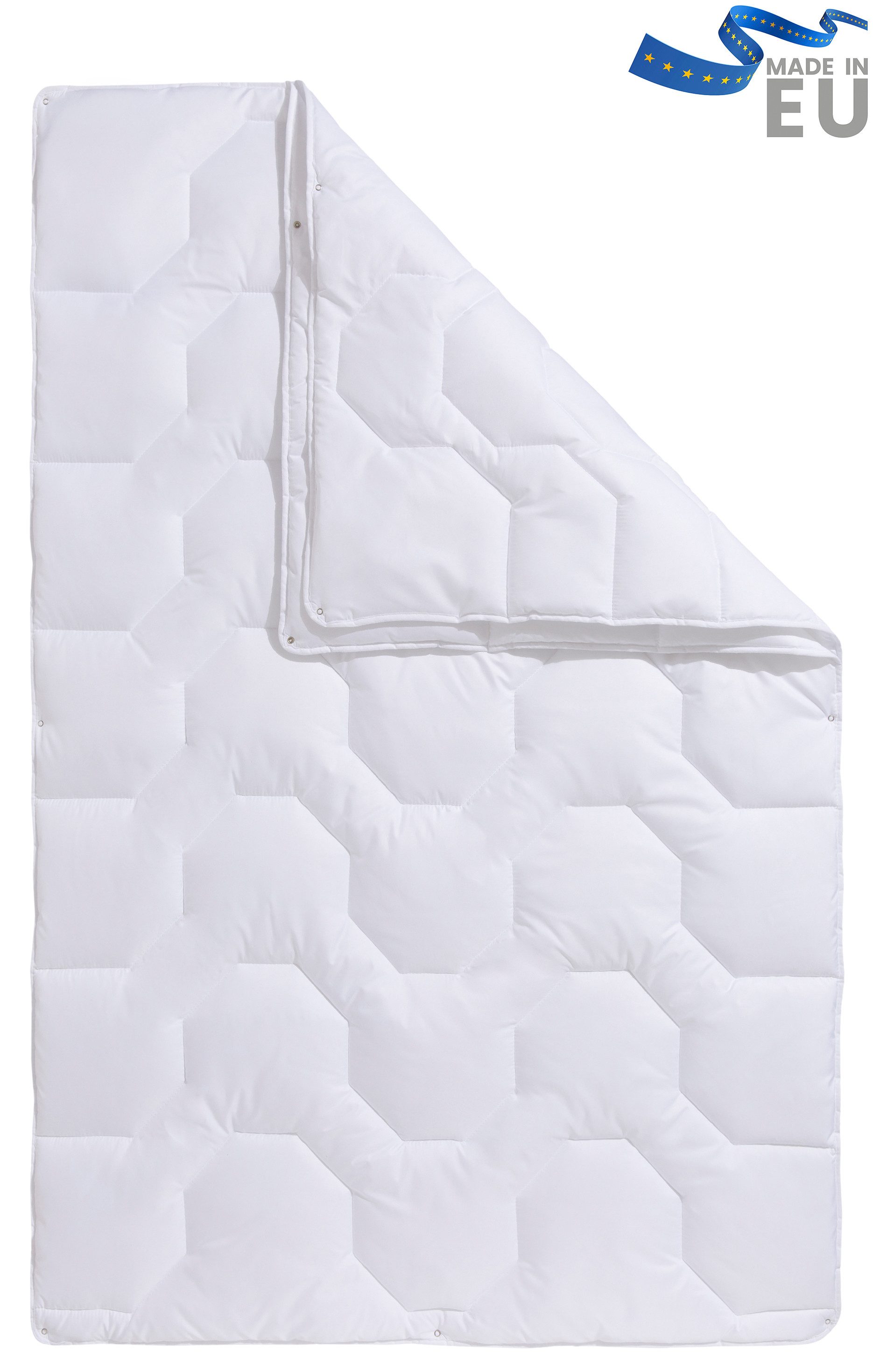 OTTO home Microfaserbettdecke Rike, Bettdecke 135x200 cm, 155x220 cm, Füllung: Polyester, Bezug: Polyester, Bettdecken, Sommer, Winter, 4 Jahreszeiten, Decke kochfest bis 95°C