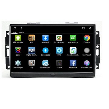 TAFFIO Für CHRYSLER 300C ASPEN Dodge 9" Touch Android Autoradio GPS CarPlay Einbau-Navigationsgerät