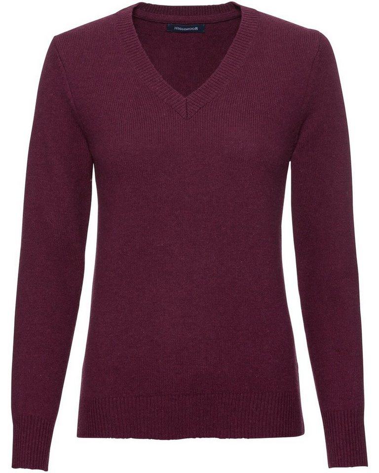 Highmoor V-Pullover aus Lambswool Highmoor V-Pullover aus Lambswool