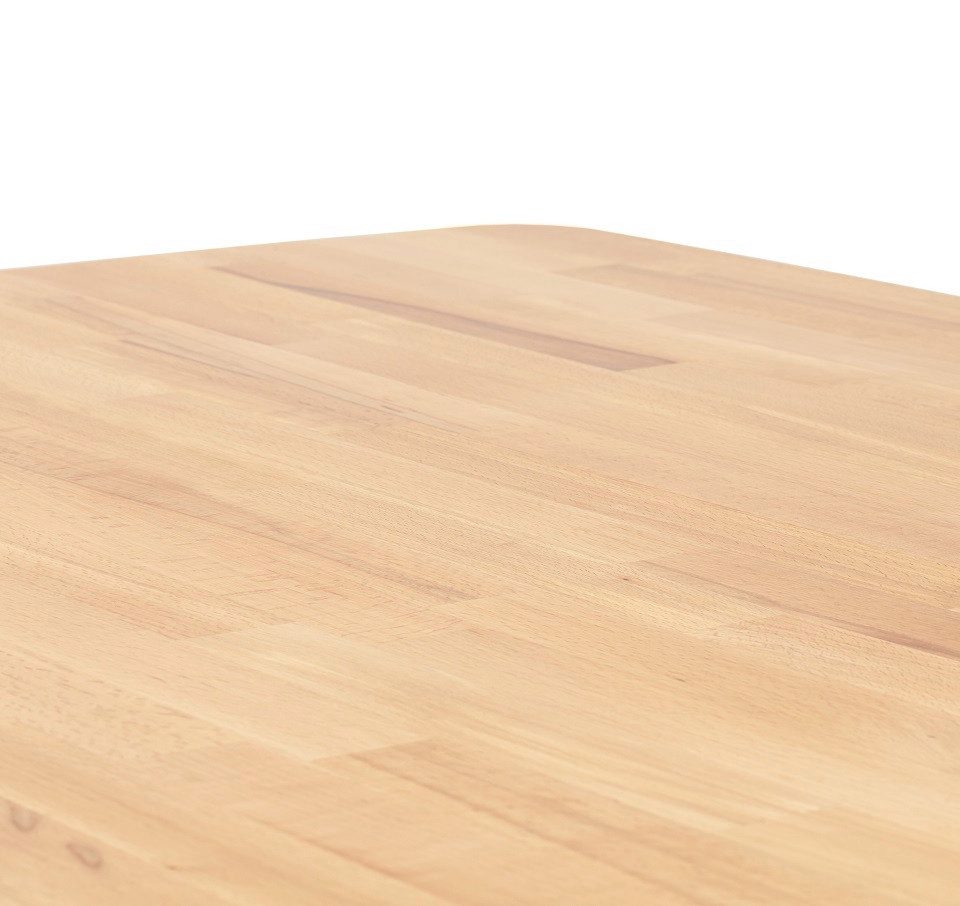 MCA furniture Esstisch Esszimmertisch Oskar, 120X80, Kernbuche massiv (no-Set)