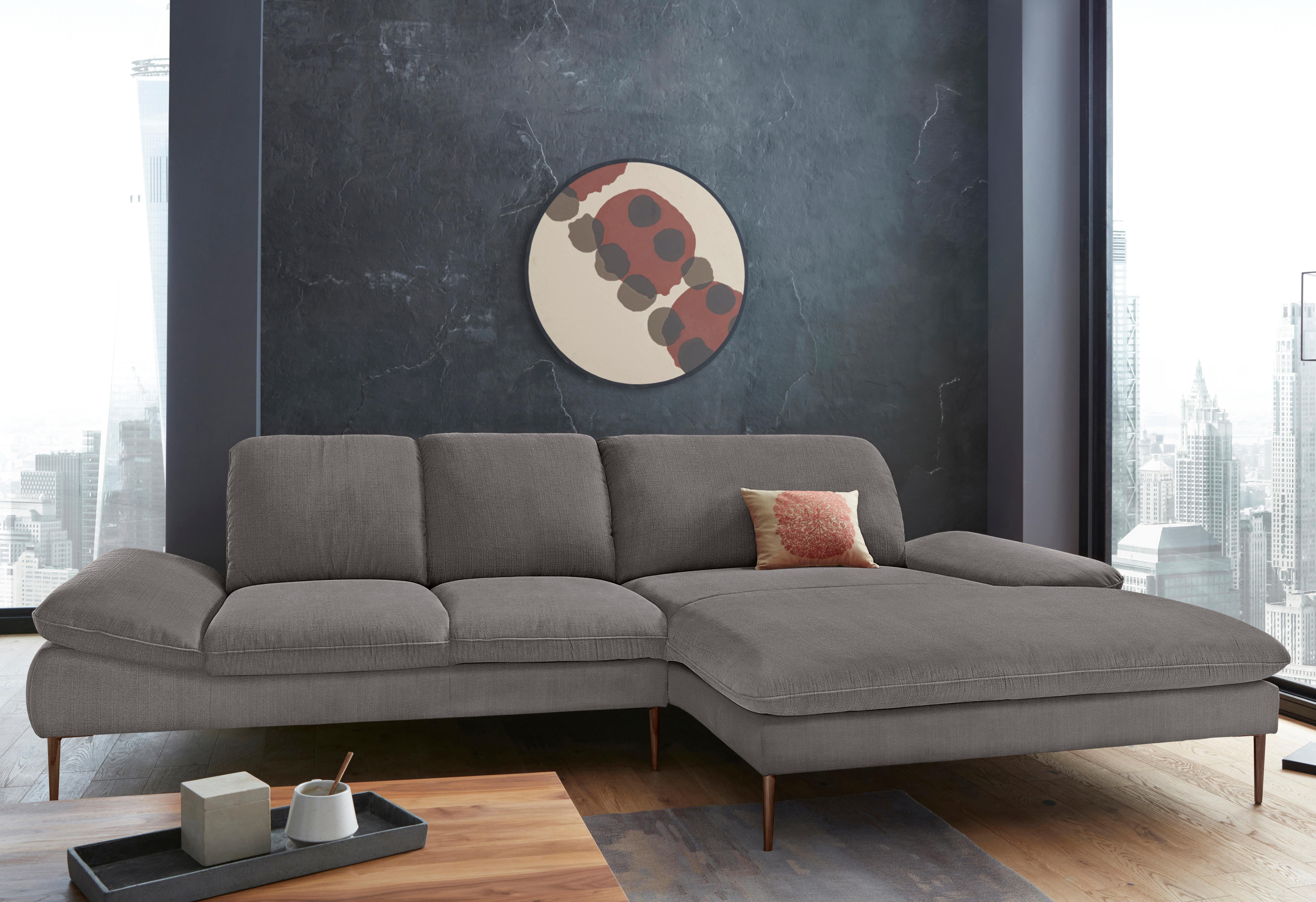 W.SCHILLIG Ecksofa »enjoy&MORE«, mit Sitztiefenverstellung, Füße bronze  pulverbeschichtet, Breite 310 cm online kaufen | OTTO