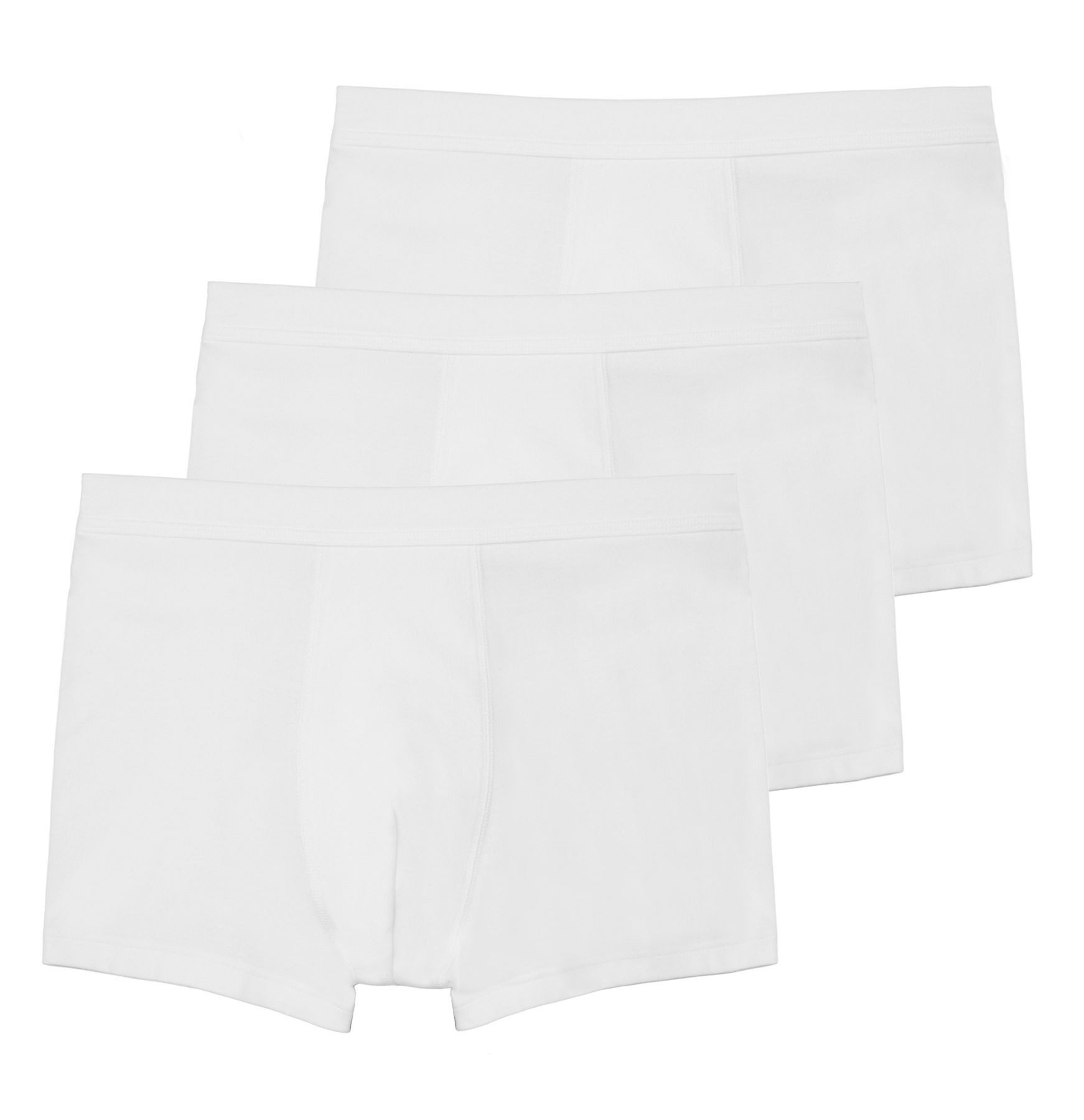 HAASIS Bodywear 1919 Retro Pants Herren Pants 77301413-weiß (Packung, 3-St., 3er Pack) klassische Pants, Weichbund, ohne Eingriff