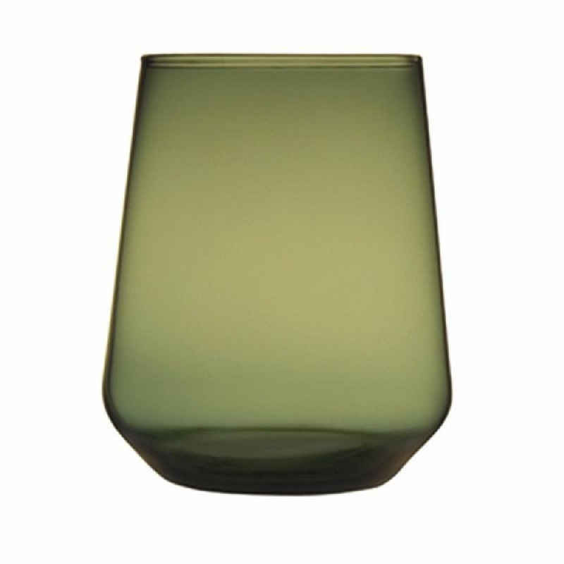 IITTALA Leerglas Wasserglas Essence Moosgrün