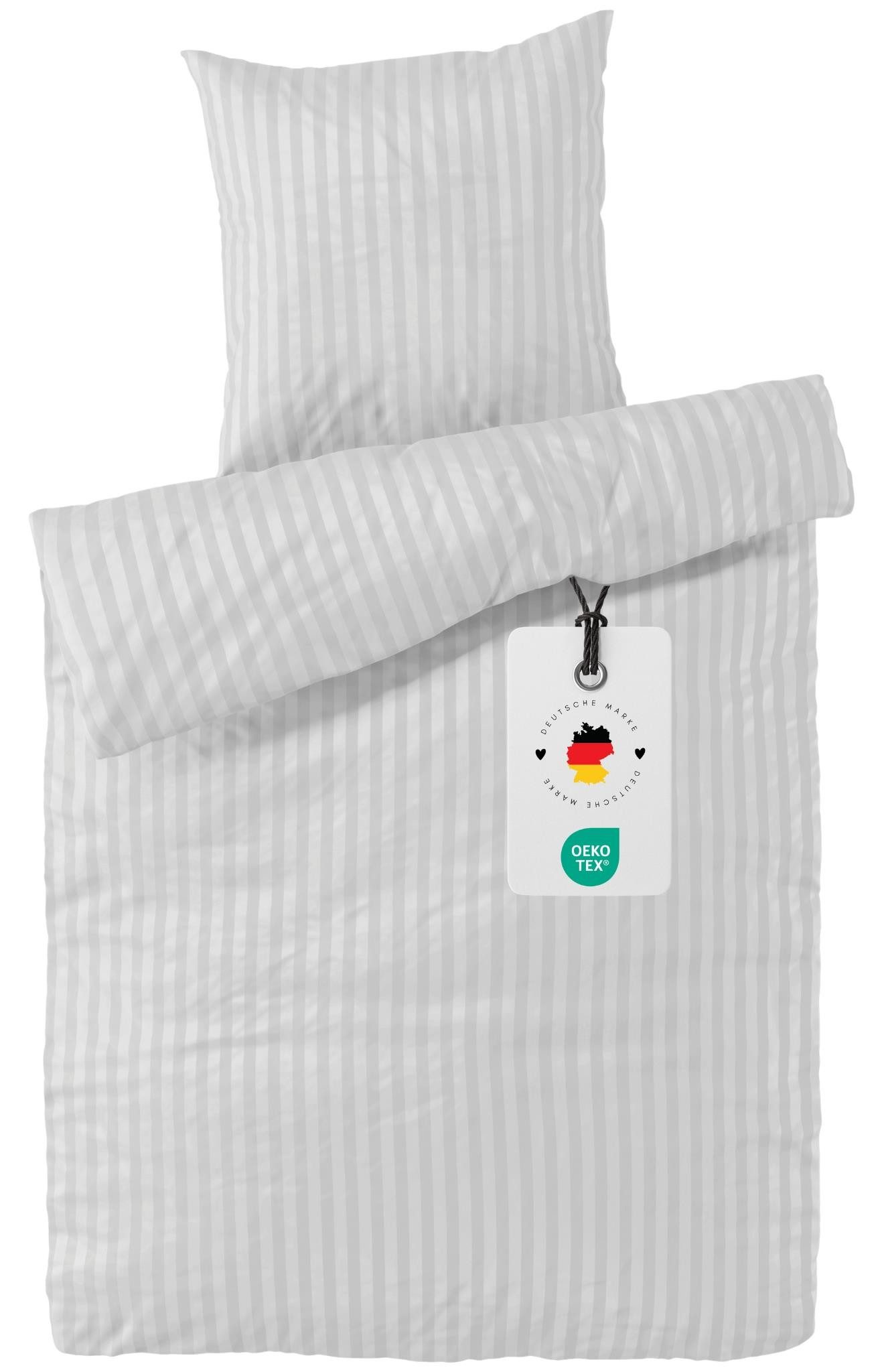 Carpe Sonno Bettwäsche Damast 135x200 155x220 Hochwertige Hotel Baumwoll Be günstig online kaufen