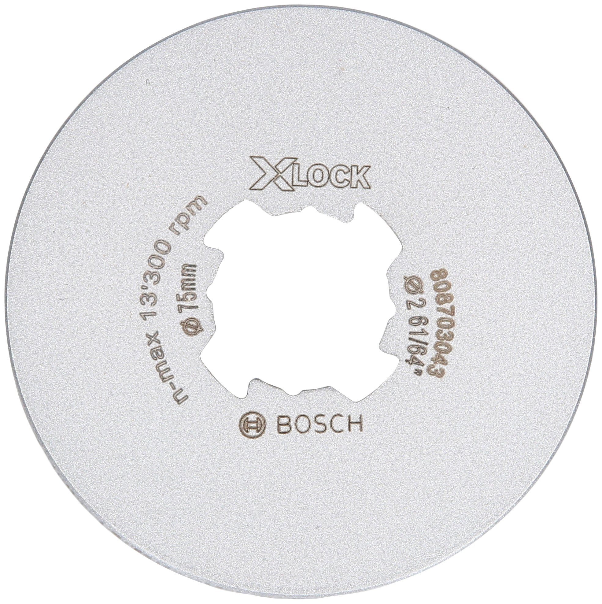 Bosch Professional Diamanttrockenbohrer x Speed, X-LOCK 75 mm, Ø Best for Dry 75 Ceramic mm 35