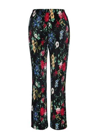 M. COLLECTION Plissee-Hose с Blüten-Druckmuster...