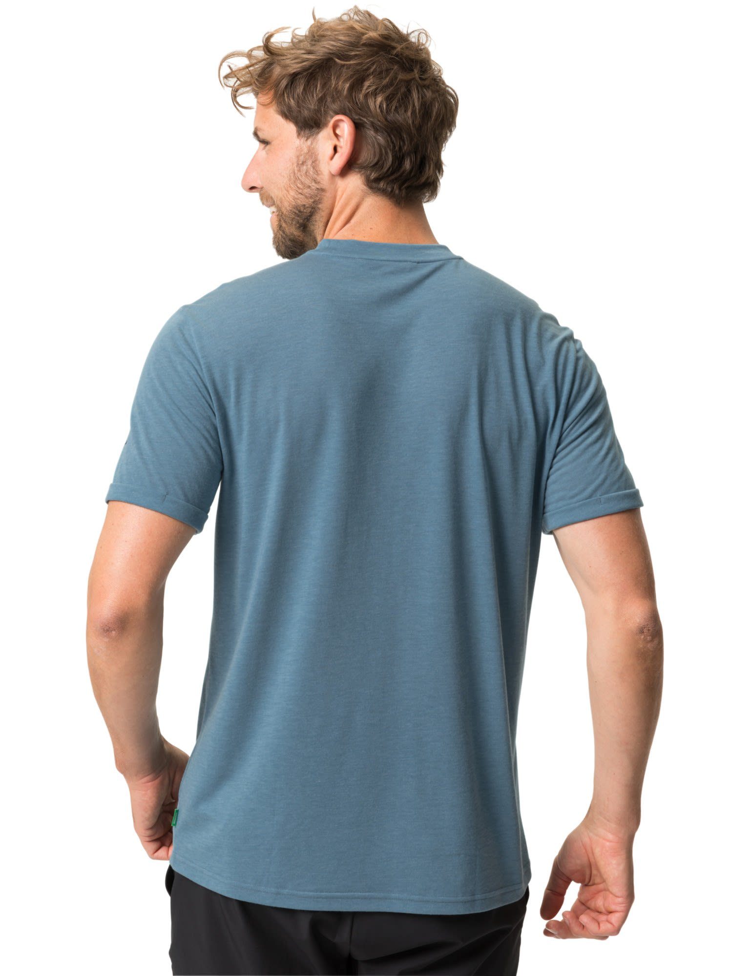 VAUDE T-Shirt Vaude Gray 3 Cyclist Herren Kurzarm-Shirt Blue Mens T-shirt