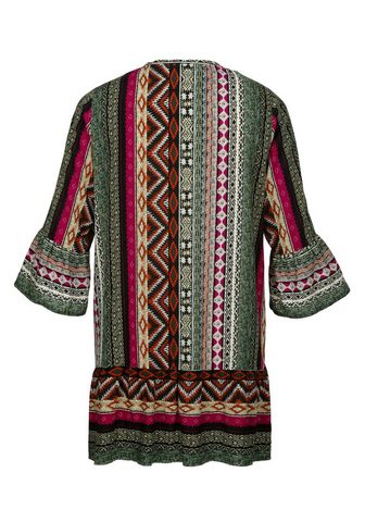 MIAMODA Туника-блузка с этно узор