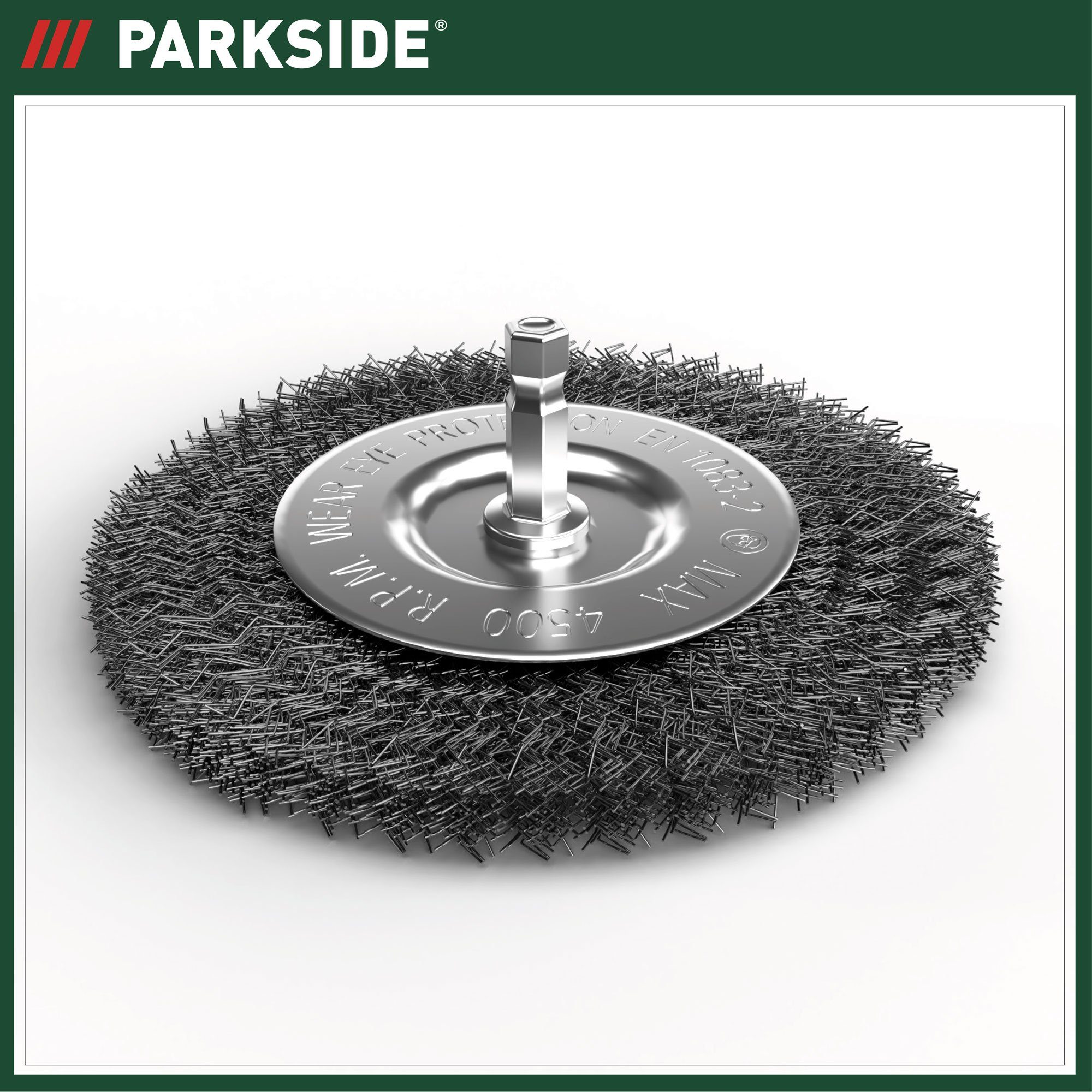 Parkside Fugenbürste für Lidl Universalbürste PUB 500 A1, Modelle EFB Fleurelle FEF400  Gardenline GFB 400 Grizzly Tools EFB 400  Grizzly Tools EFB 401 Hanseatic EFB 401 Fugenbürste, (k.A)